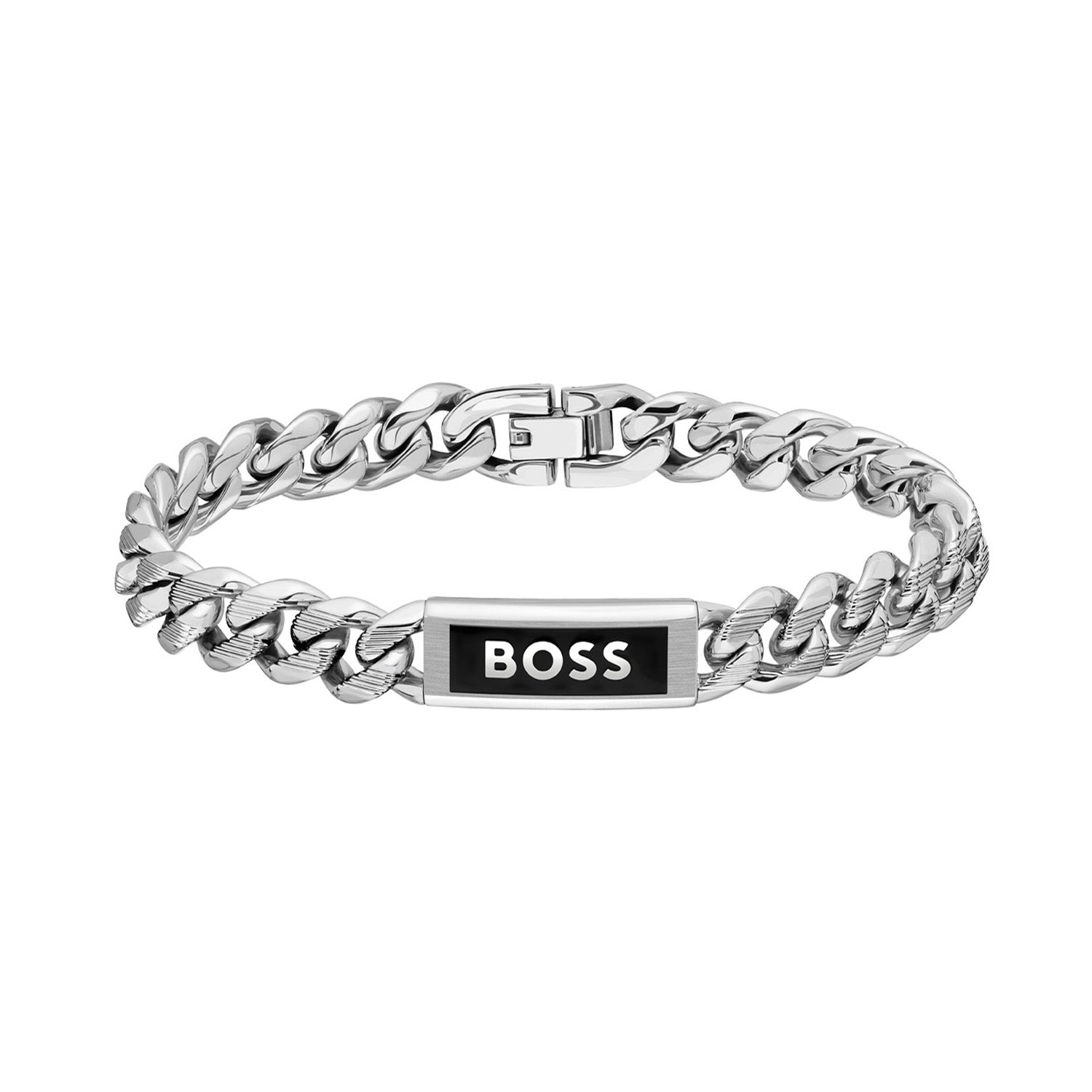 Hugo Boss Armband HBJ1580679M Heren Zilverkleurig 19 cm