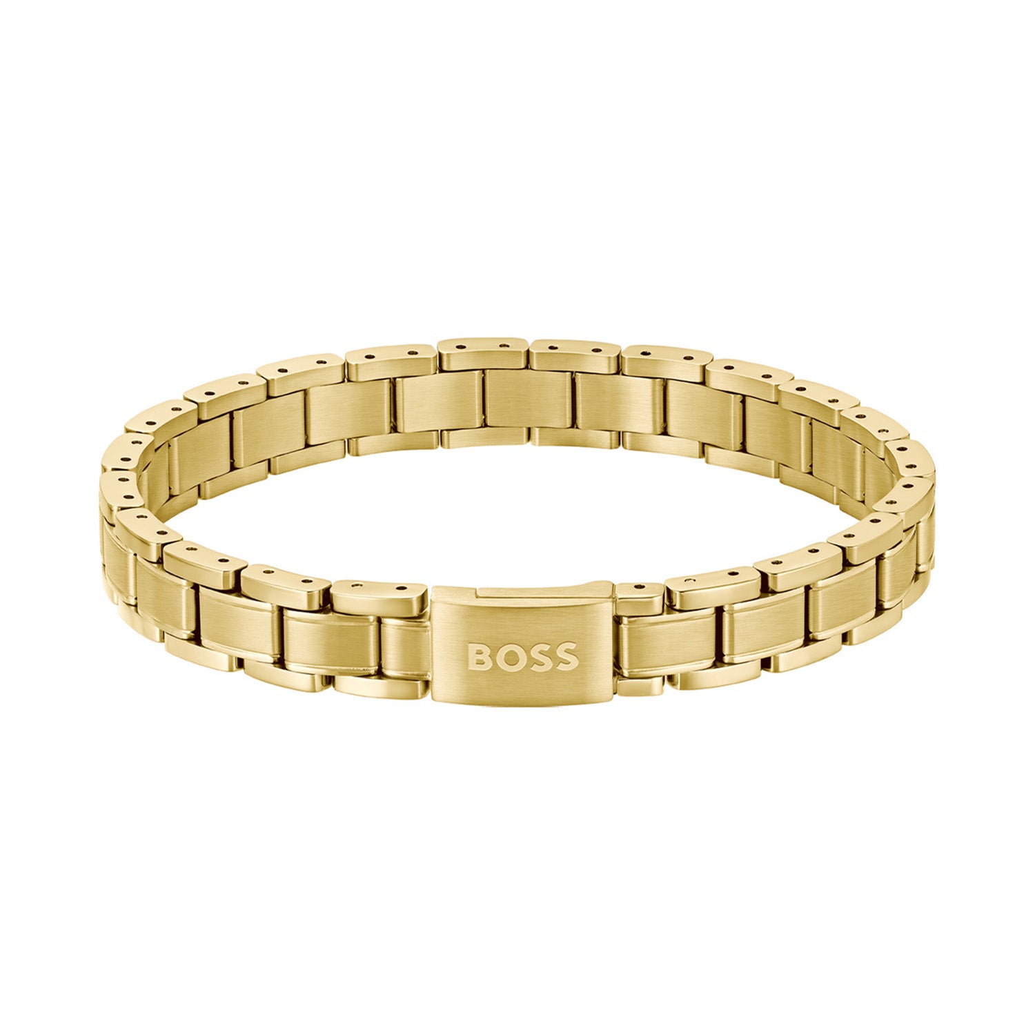 Hugo Boss Armband HBJ1580711 Heren Goudkleurig 21 cm