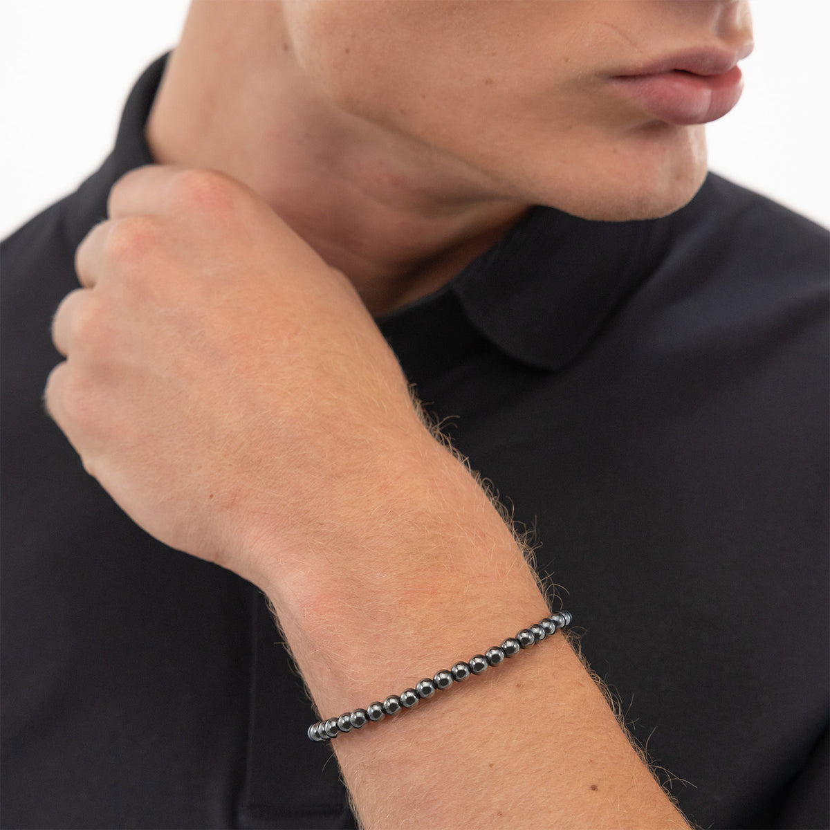 Hugo Boss Armband HBJ1580790M Heren Grijs 19 cm