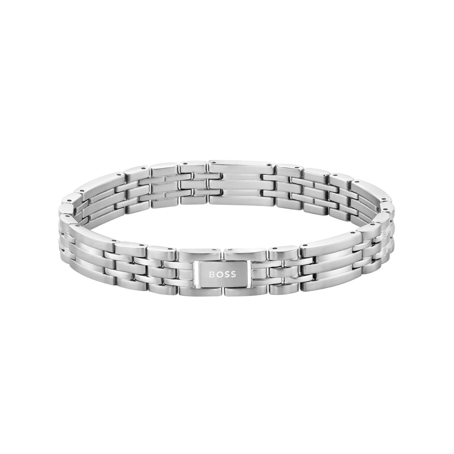Hugo Boss Armband HBJ1580812 Heren Zilverkleurig 19 cm
