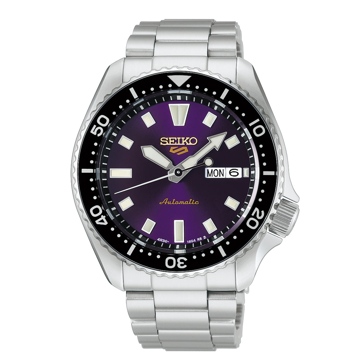 Seiko 5 Sports Herenhorloge HDB003K1 paars - HDB003K1