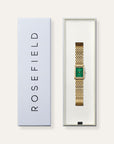 Rosefield horloge HEGSG-H05 Heirloom Emerald Dial Steel Gold - PansiteNederland.nl