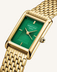 Rosefield horloge HEGSG-H05 Heirloom Emerald Dial Steel Gold - PansiteNederland.nl