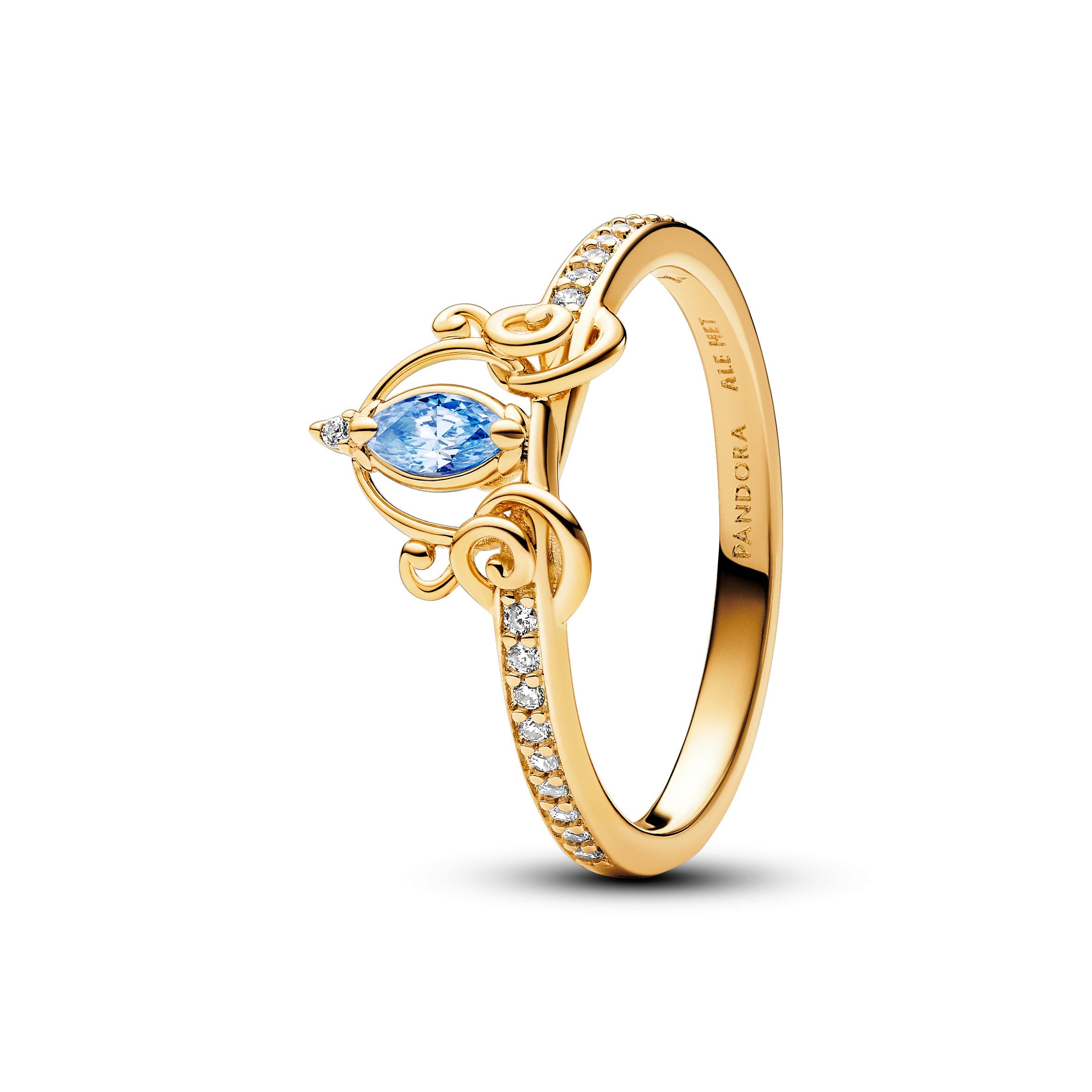 Pandora Ring Disney Assepoesters koets goudverguld - 163059C01