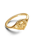 Pandora Game of Thrones Lannister Leeuw Verguld Zilveren Ring 163139C00 - PansiteNederland.nl