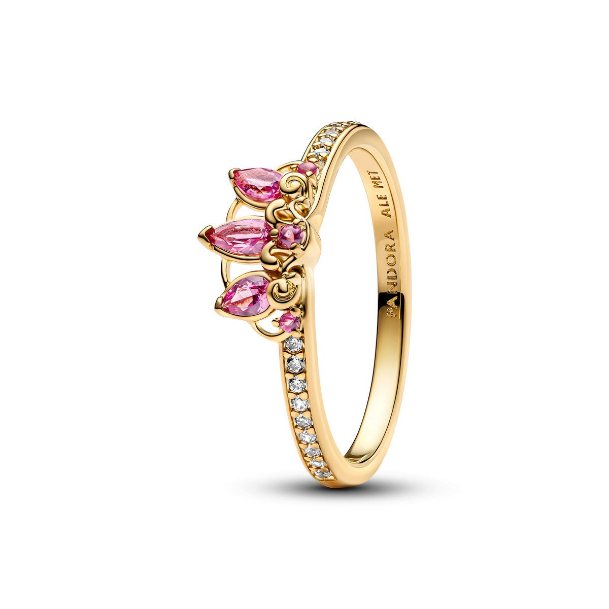 Pandora Disney Prinses Raponsje Tiara Ring goudverguld - 163651C01