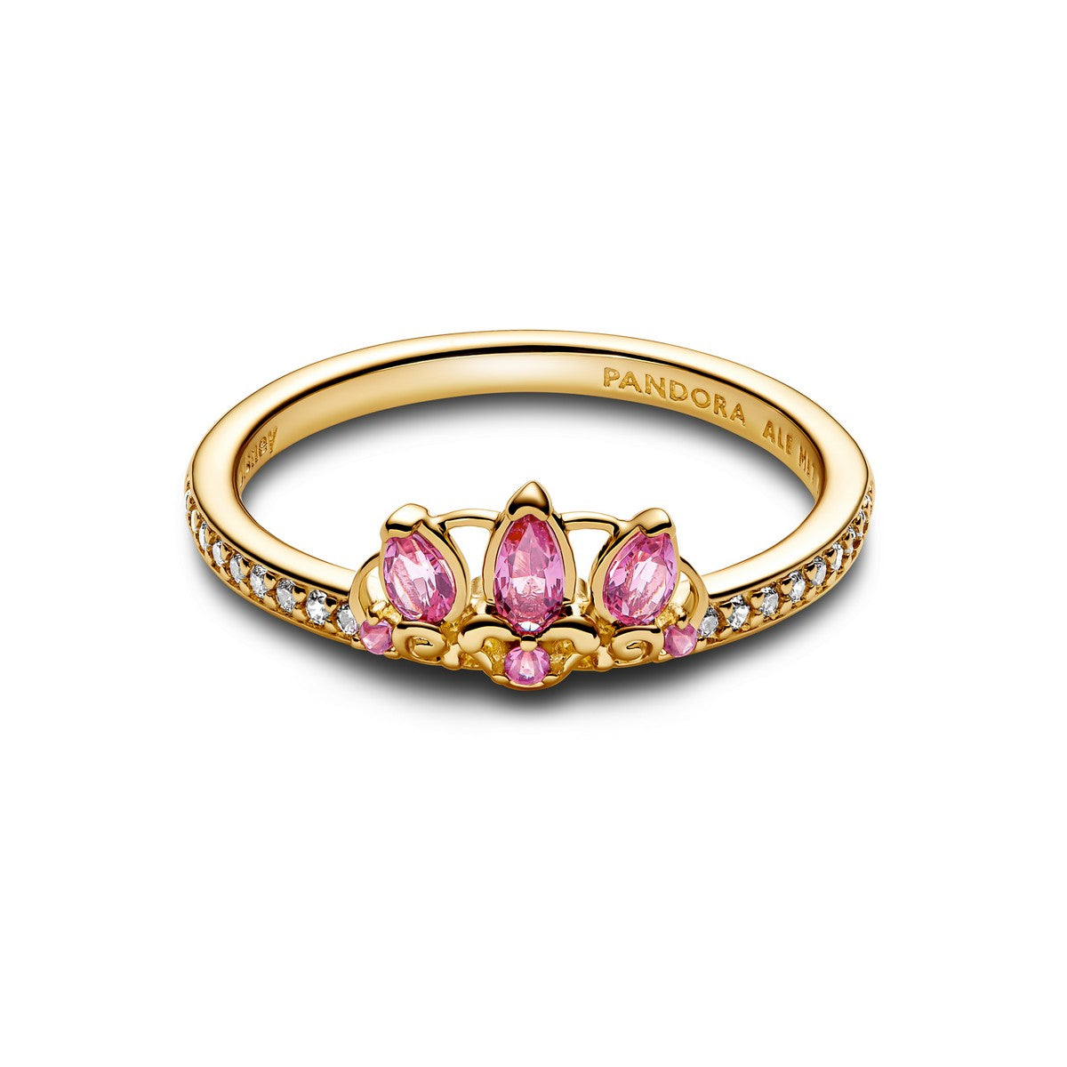 Pandora Disney Prinses Raponsje Tiara Ring goudverguld - 163651C01