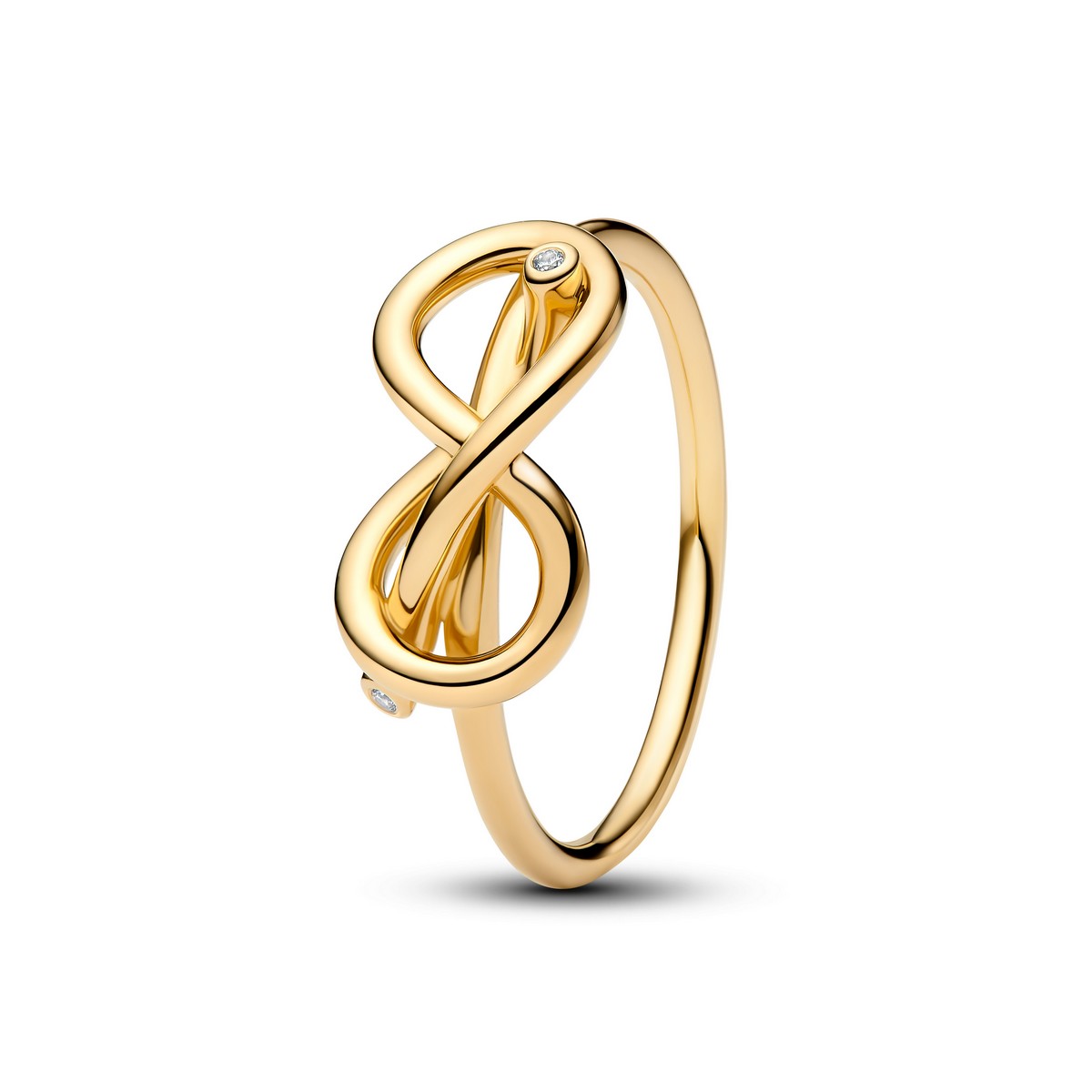 Pandora Infinity Knot-ring goudverguld - 163759C01