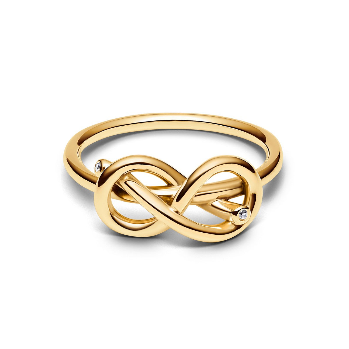 Pandora Infinity Knot-ring goudverguld - 163759C01