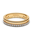 Pandora Dubbele Band Ring met Zirkonia - 163799C01 - PansiteNederland.nl
