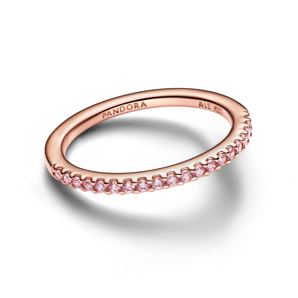 Pandora Sprankelende roze pavé bandring roségoudverguld - 182999C01