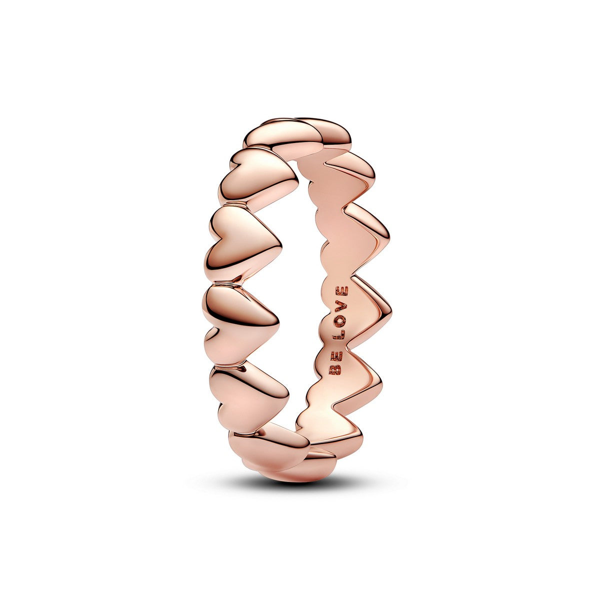 Pandora Rij Harten Ring roségoudverguld - 183427C00