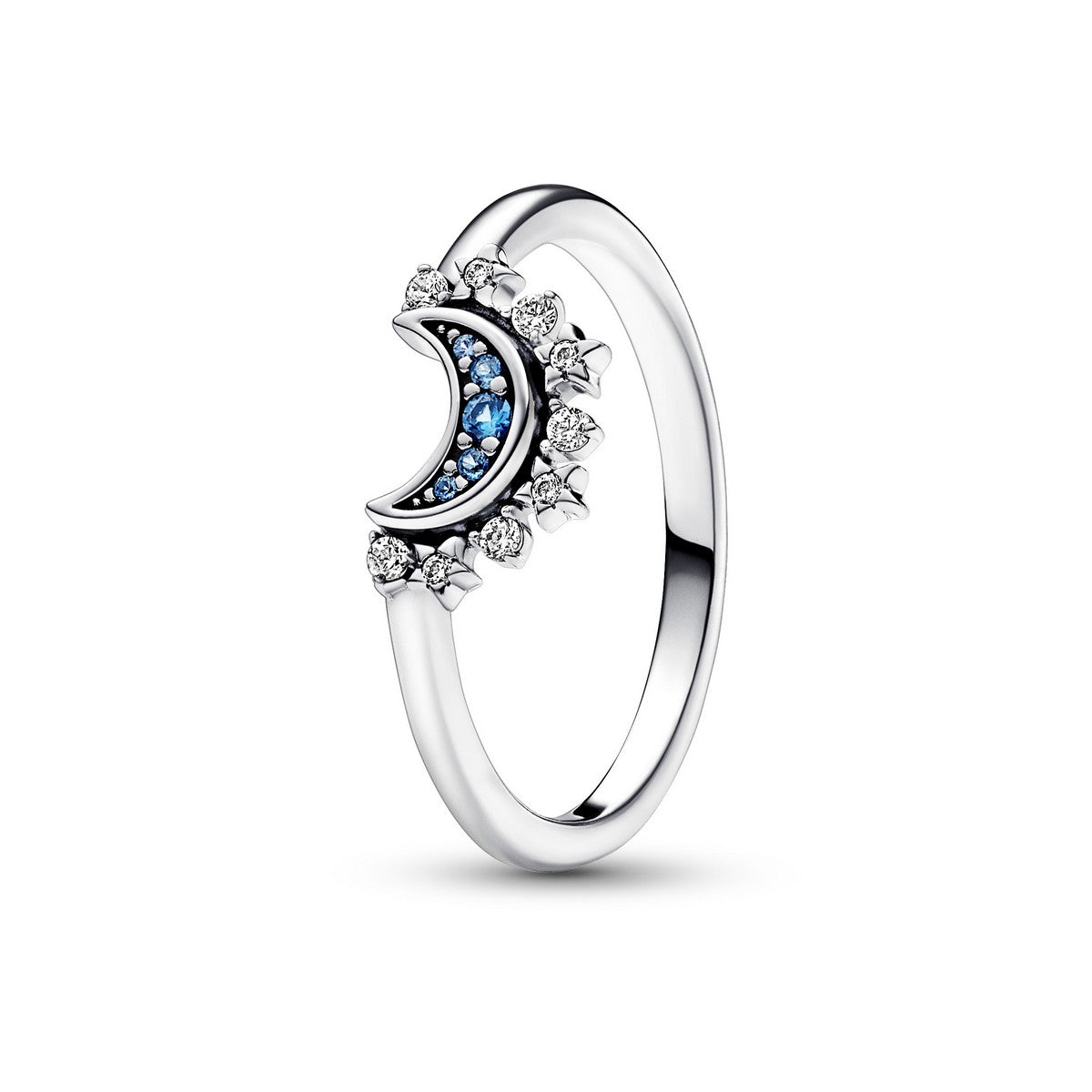 Pandora Hemels Blauwe Sprankelende Sterrenring zilver - 192675C01