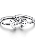 Pandora Project Red Vrienden Zilveren Splittbare Ring – 193575C00 - PansiteNederland.nl