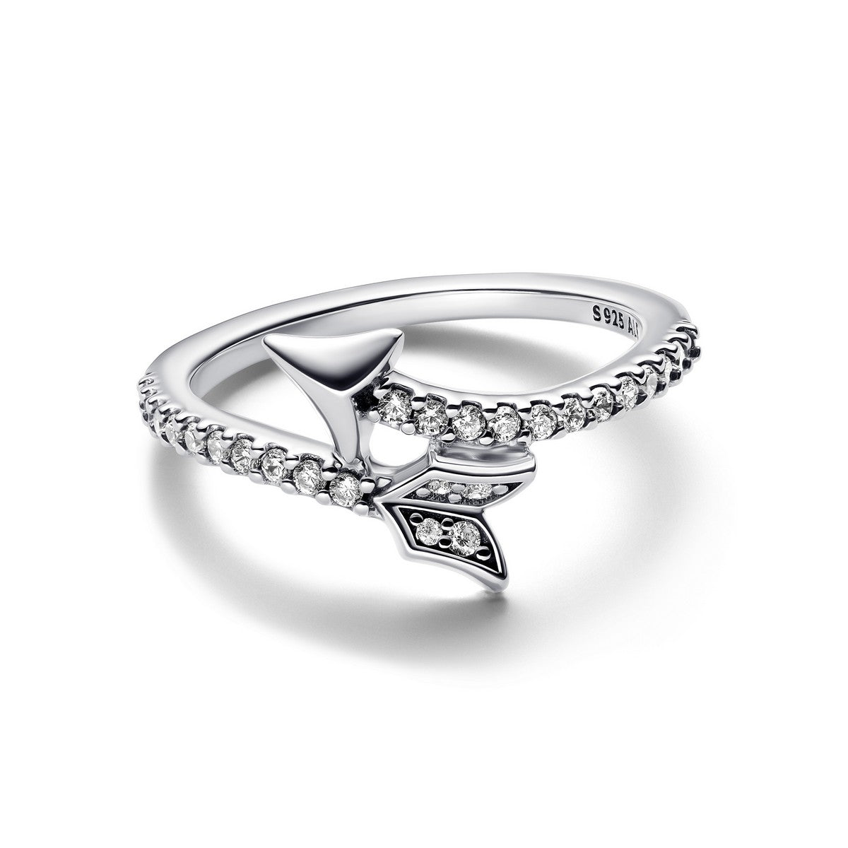 Pandora Sprankelende Pijl Ring zilver - 193619C01