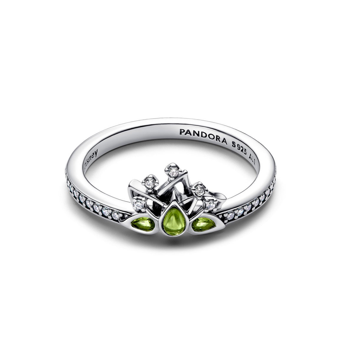 Pandora Disney Prinses Tiana Tiara Ring zilver - 193653C01