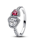 Pandora Halo Harten Ring 193662C01 - PansiteNederland.nl