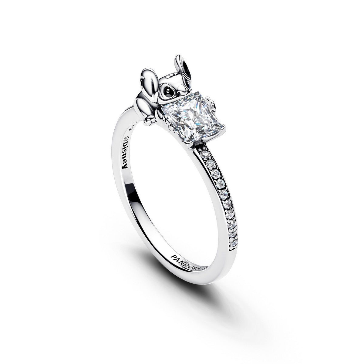 Pandora Disney Stitch & Steen Ring zilver - 193740C01
