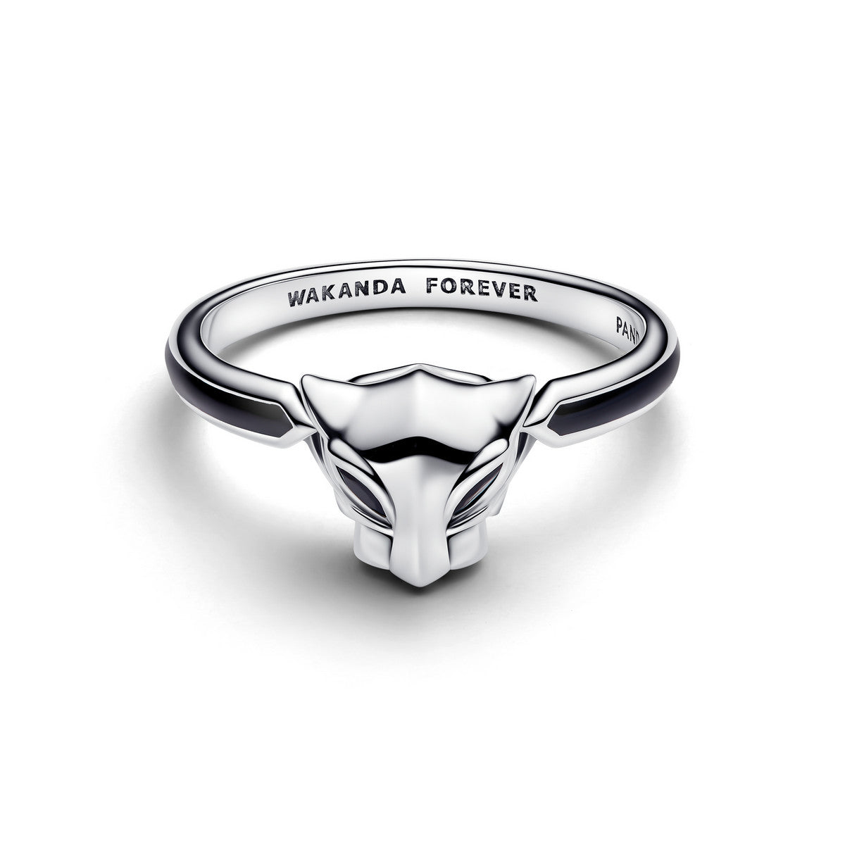 Pandora Marvel Black Panther-ring zilver - 194223C01