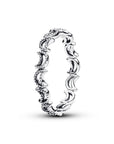 Pandora Maan Ring 194258C00 – Sterling Zilver met Kralen