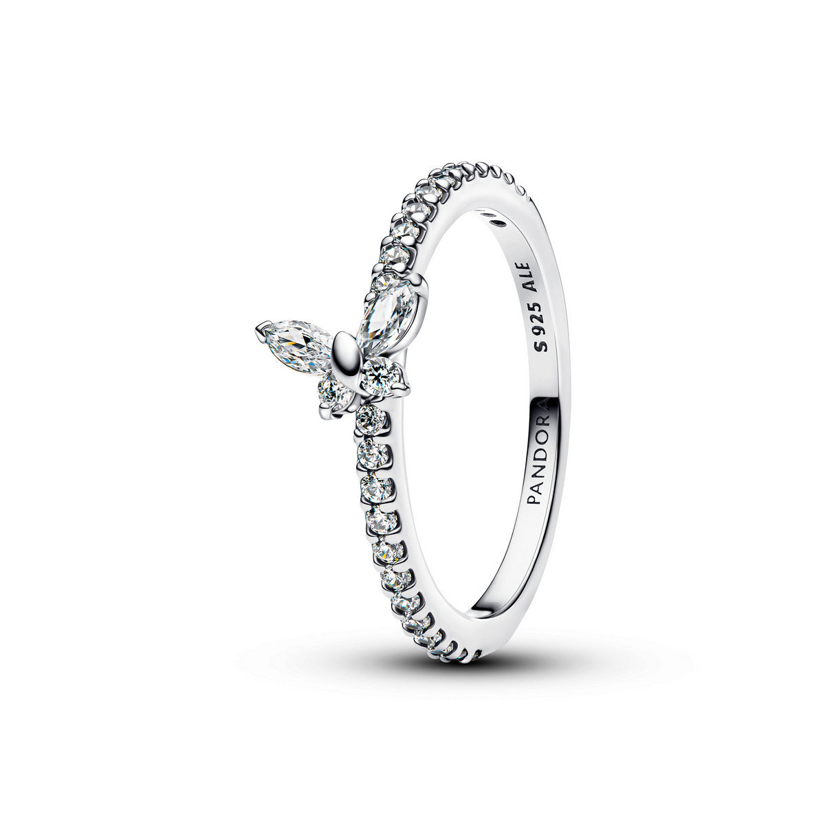 Pandora Vlinder Ring 194269C03 – Sterling Zilver met Heldere Zirkonia