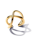 Pandora ESSENCE 14k Goudvergulde Organisch Gevormde Infinity Ear Cuff 263308C00 - PansiteNederland.nl