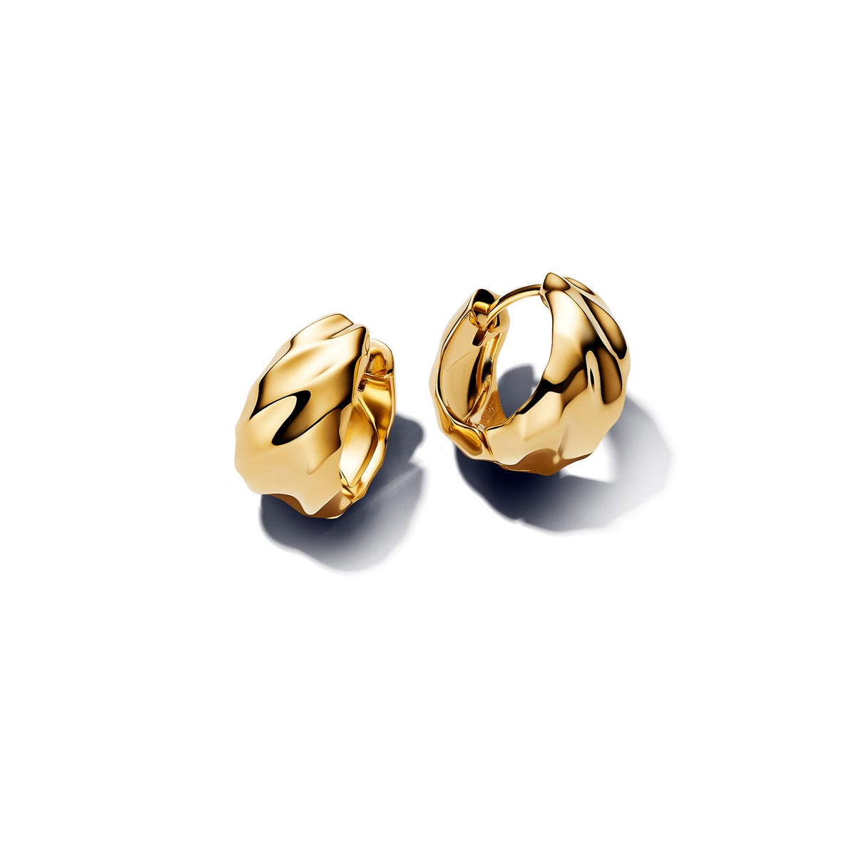 Pandora Geribbelde Oorringen - 263874C00 - PansiteNederland.nl