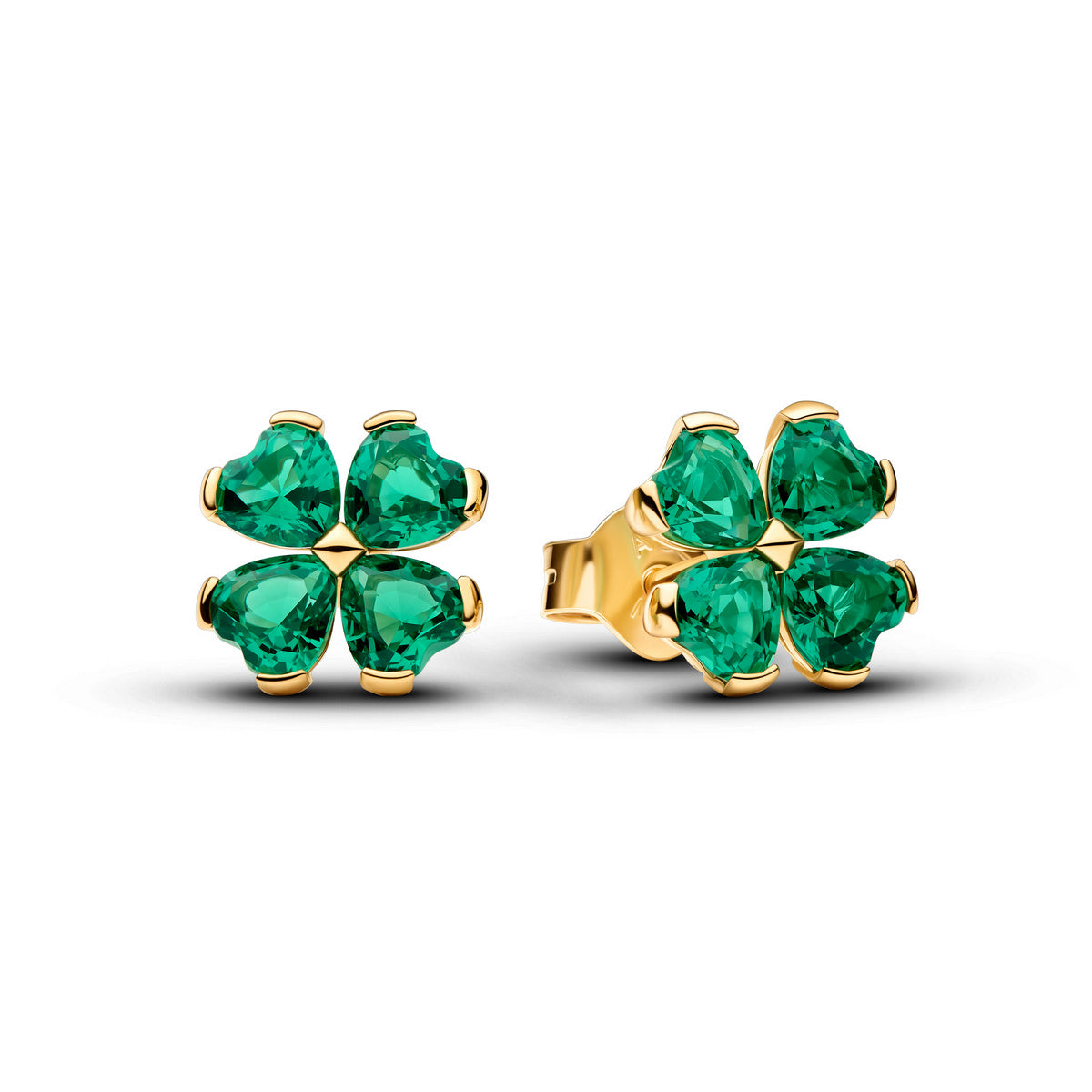 Pandora Groen Geluksklavertjevier Oorbellen 264500C01, exclusief en kwalitatief hoogwaardig. Ontdek nu!