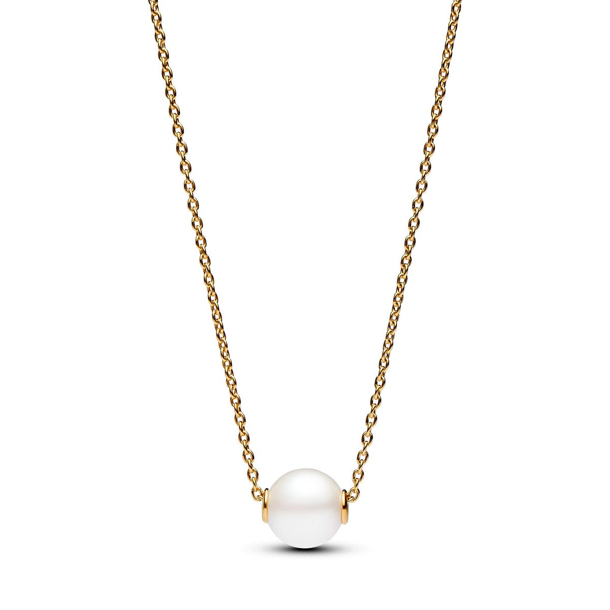 Pandora Collier met Behandelde Gecultiveerde Zoetwaterparel goudverguld - 363167C01