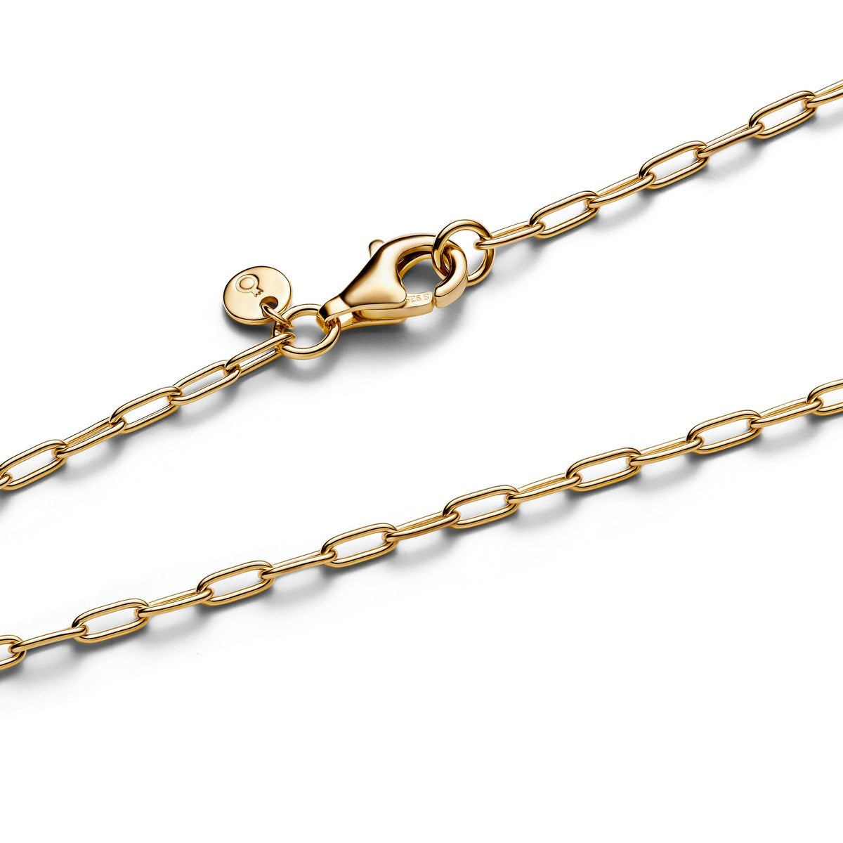 Pandora Verlengde schakelketting goudverguld - 363416C00