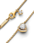 Pandora Sparkling Heart Collier Necklace 368425C01, exclusief en kwalitatief hoogwaardig. Ontdek nu!