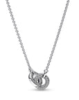 Pandora Signature Verweven Pave Hanger Ketting 392736C01, exclusief en kwalitatief hoogwaardig. Ontdek nu!