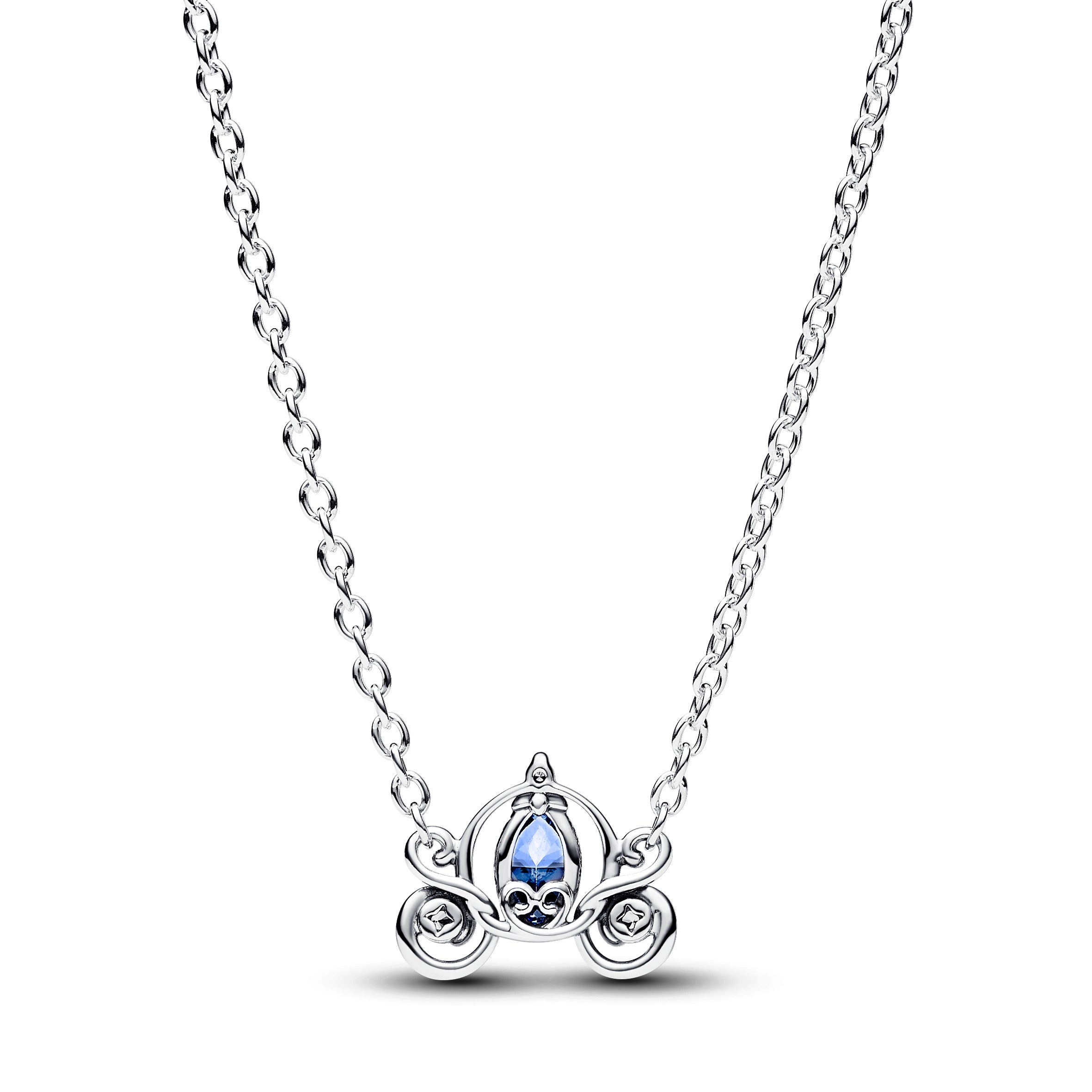Pandora Disney Assepoesters koets halsketting zilver - 393057C01