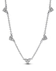 Pandora Hearts Sterling Zilver Collier met Zirkonia 393160C01 - PansiteNederland.nl