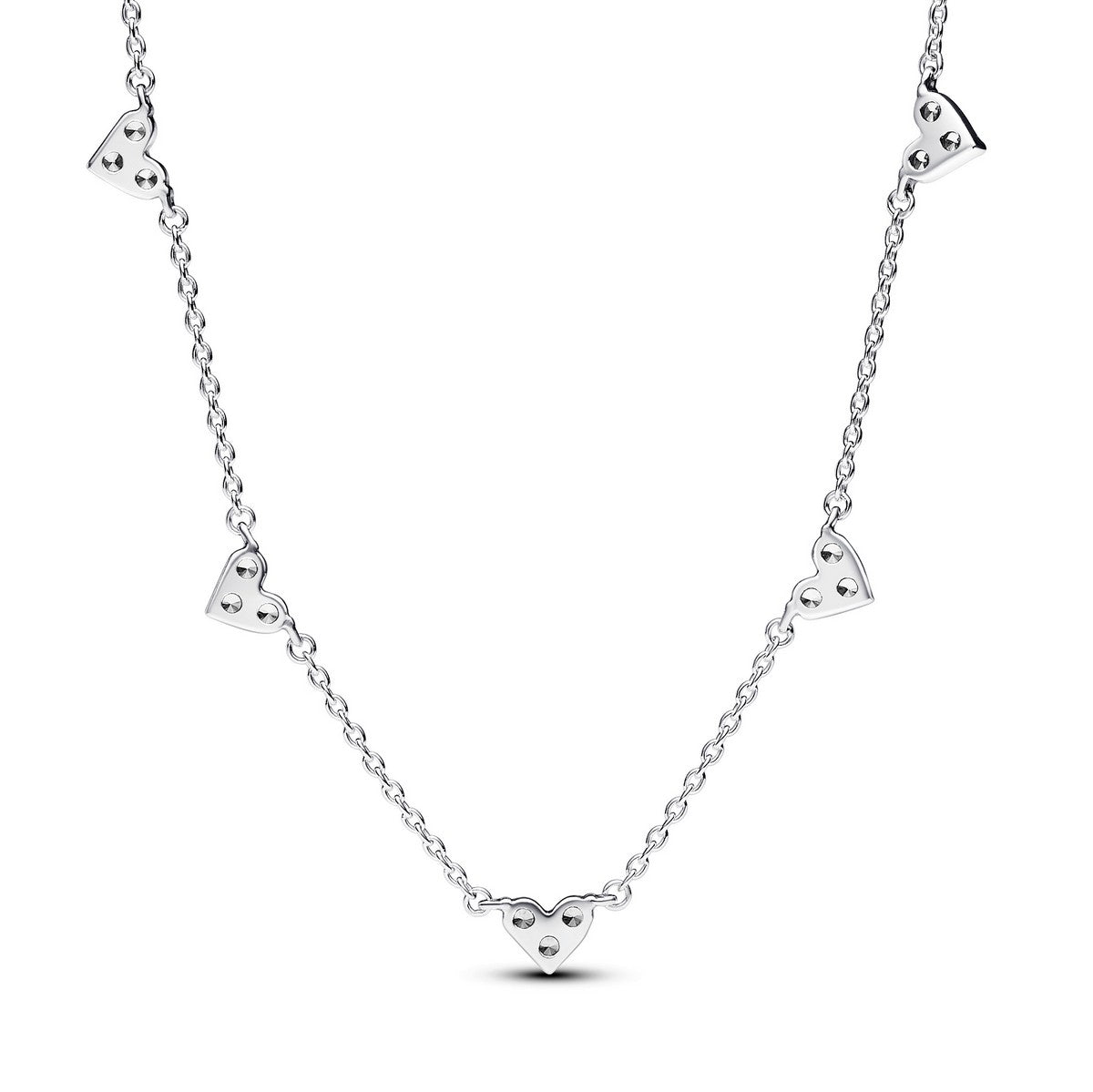Pandora Hearts Sterling Zilver Collier met Zirkonia 393160C01 - PansiteNederland.nl
