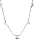Pandora Hearts Sterling Zilver Collier met Zirkonia 393160C01 - PansiteNederland.nl