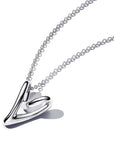 Pandora ESSENCE Zilveren Ketting met Hart Hanger Zilveren Ketting | 70 cm - 393272C00 - PansiteNederland.nl