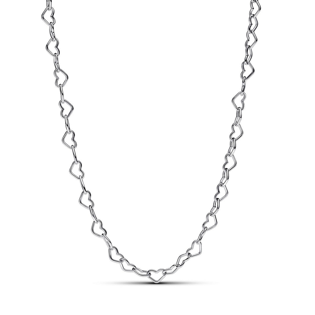 Pandora Zilveren Ketting met Hart Hanger Zilveren Ketting | 45 cm - 393334C00 - PansiteNederland.nl