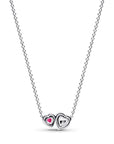 Pandora Halo Harten Ketting met Hanger 393632C01 - PansiteNederland.nl