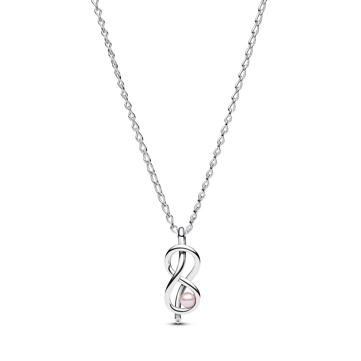Pandora Oneindige Knoop Collier Ketting met Zirkonia - 393762C01 - PansiteNederland.nl