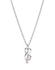 Pandora Oneindige Knoop Collier Ketting met Zirkonia - 393762C01 - PansiteNederland.nl