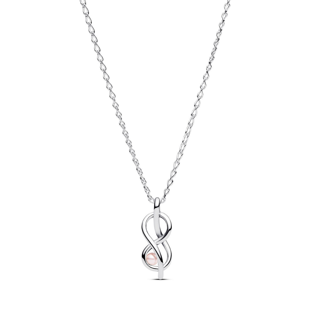 Pandora Oneindige Knoop Collier Ketting met Zirkonia - 393762C01 - PansiteNederland.nl