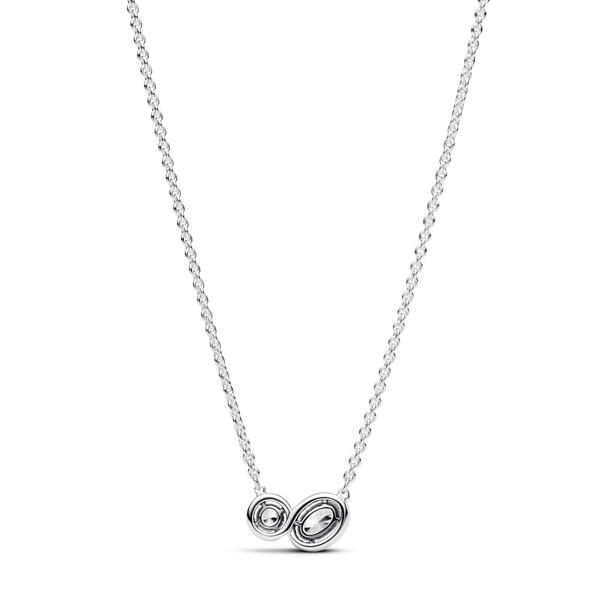 Pandora Omarmende Halo Ketting met Zirkonia - 393776C01 - PansiteNederland.nl