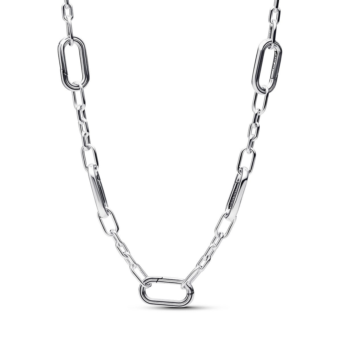 Pandora Vijf Schakels Halsketting zilver - 393861C00
