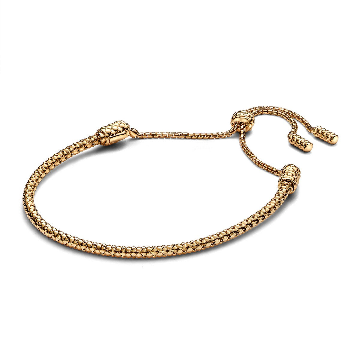 Pandora Studded schuifarmband goudverguld - 563090C00