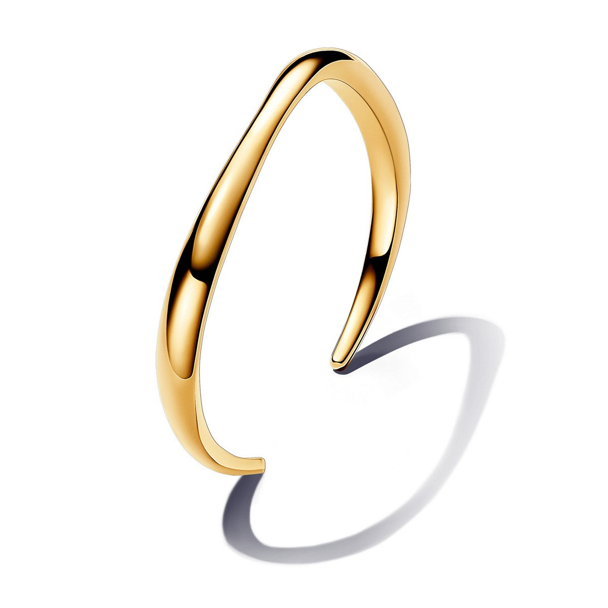 Pandora Organisch Gevormde Open Bangle goudverguld - 563310C00