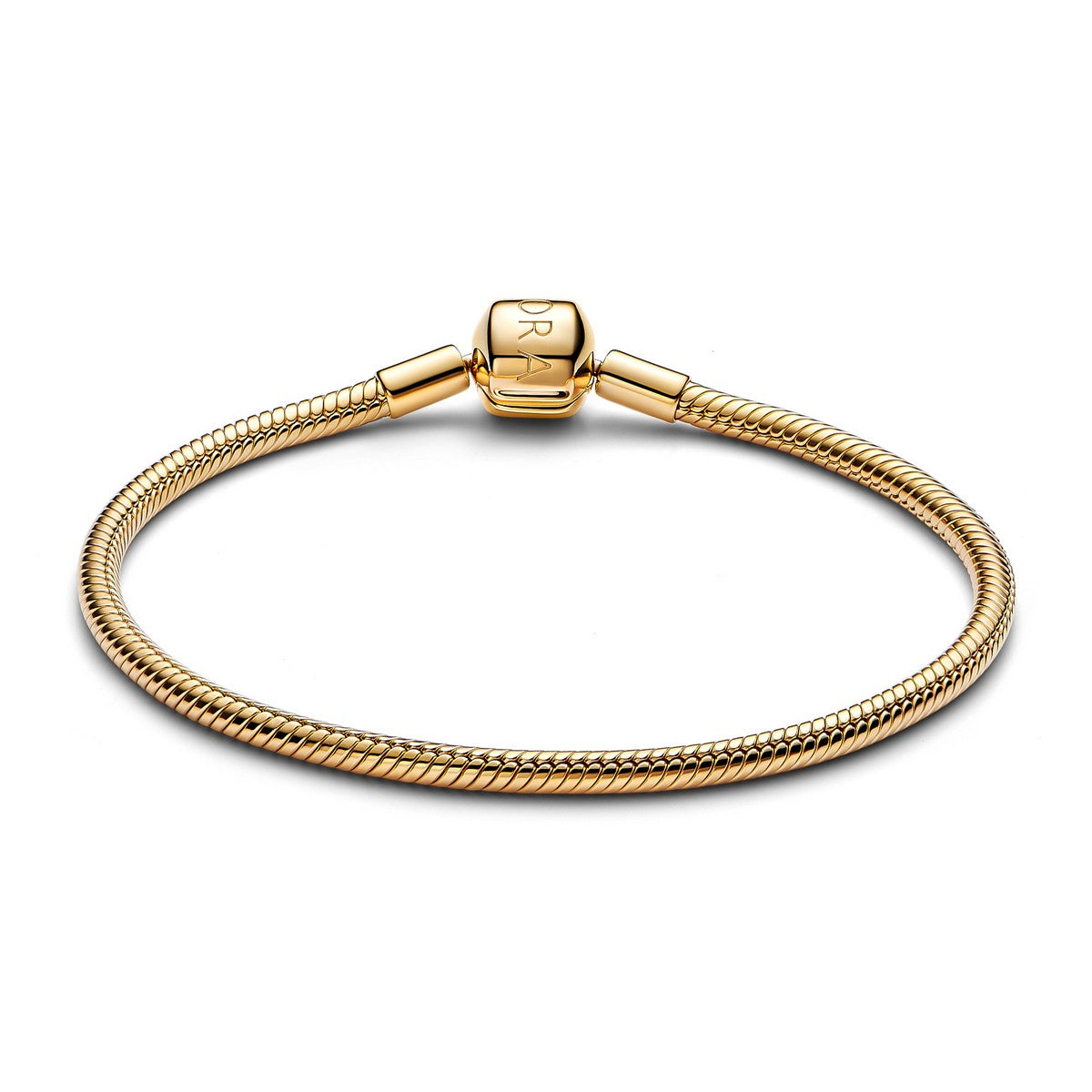 Pandora Moments Snake-armband met Cilindersluiting goudverguld - 563390C00