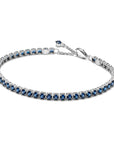 Pandora Sprankelende blauwe tennisarmband - 591469C02 - PansiteNederland.nl