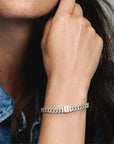 Pandora armband zilver met zirkonia 593008C01, exclusief en kwalitatief hoogwaardig. Ontdek nu!