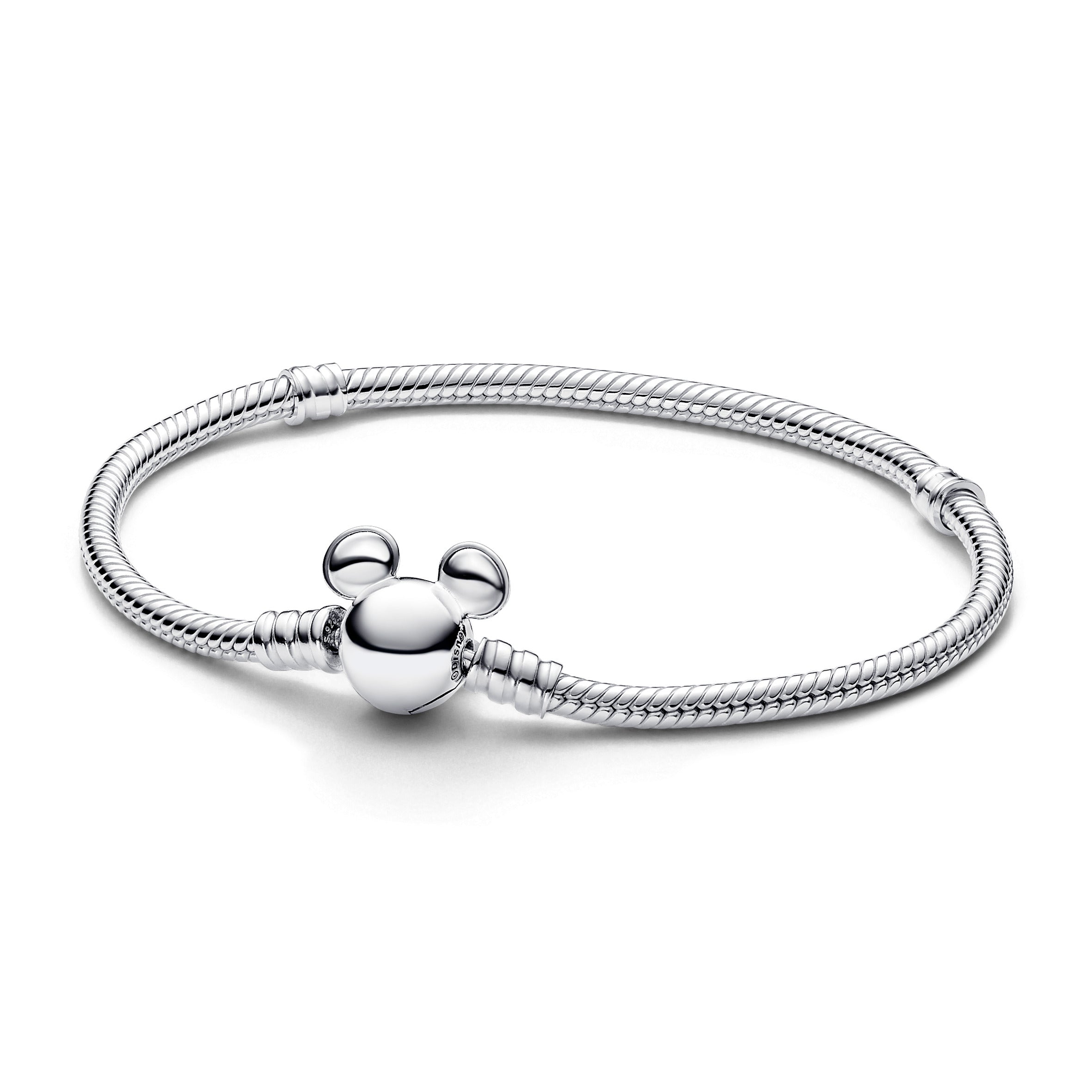 Pandora Disney Slangenschakelarmband Met Mickey Mouse-Sluiting Van Moments 593061C00, exclusief en kwalitatief hoogwaardig. Ontdek nu!